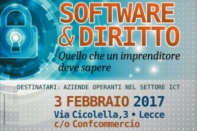 “Software & Diritto, quello che un imprenditore deve sapere", workshop informativo alla Confcommercio di Lecce - Corriere Salentino