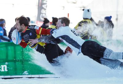 Rugbisti salentini tarantolati sulle nevi di Tarvisio: sorprendente secondo posto allo Snow Rugby 2017 - Corriere Salentino