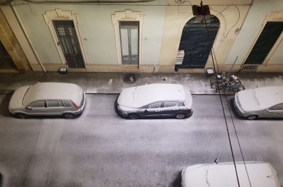 Risveglio sotto la neve per Lecce e provincia, disagi alla circolazione - Corriere Salentino