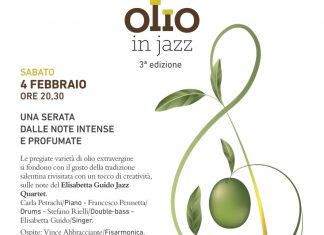 Tutto pronto per la 3° edizione Olio in Jazz