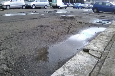 Piazzale San Michele e via Vergine alle spalle delle “Case Magno”, D'Agata: "Storie di ordinario degrado urbano" - Corriere Salentino