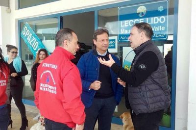 “Spazio al mare”, Mauro Della Valle inaugura il suo comitato a San Cataldo - Corriere Salentino