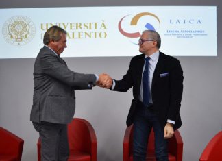 Formazione, ricerca, impresa e professioni sempre più vicini. Accordo tra Unisalento e Laica