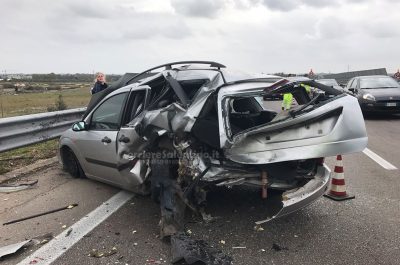 Rocambolesco incidente in tangenziale ovest, feriti in ospedale - Corriere Salentino