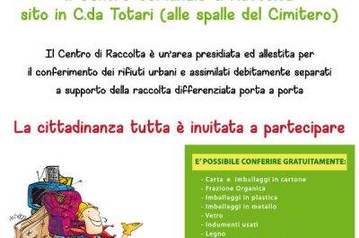 Raccolta differenziata: sarà inaugurato il 5 febbraio il Centro Comunale di Raccolta di Latiano - Corriere Salentino