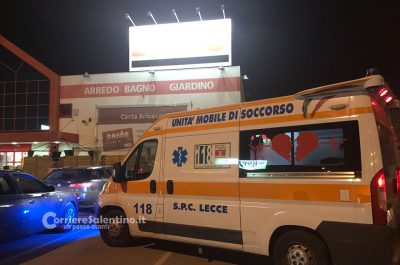 Rissa nei pressi del Brico Center: ferito un uomo, interviene il 118 - Corriere Salentino
