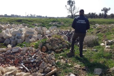 Sequestrata discarica abusiva, in due nei guai - Corriere Salentino