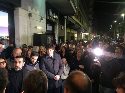 L'incontro in redazione con Giliberti. L'ex assessore Delli Noci è considerato organico al centrosinistra - Corriere Salentino