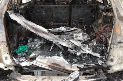 Fiamme nella notte a Cavallino: bruciata l’auto di un imprenditore - Corriere Salentino