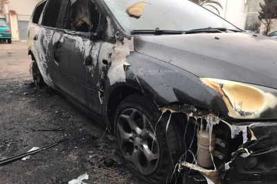 Fiamme nella notte a Cavallino: bruciata l’auto di un imprenditore - Corriere Salentino