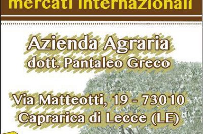 "L’Oro di Puglia sui mercati internazionali", a Caprarica un confronto tematico tra gli esperti del settore - Corriere Salentino