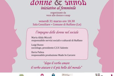 "Donne&ennoḍ", secondo appuntamento a Ruffano - Corriere Salentino