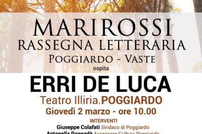 "La natura esposta", Erri De Luca incontra gli studenti di Poggiardo - Corriere Salentino
