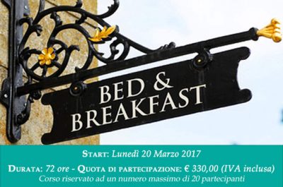 Al via la IV° edizione del corso per "Esperto in avvio e gestione di B&B imprenditoriale" - Corriere Salentino