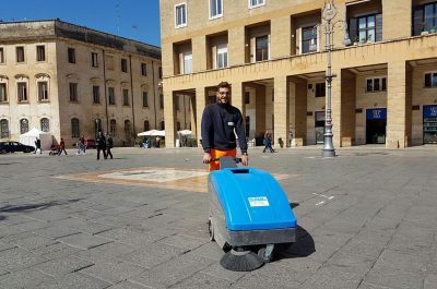 Pulizia Green in città, arrivano le mini spazzatrici - Corriere Salentino