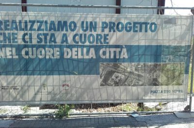 Piazza Tito Schipa, lo Sportello dei Diritti: "L'eterno cantiere" - Corriere Salentino