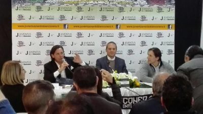 Juventinità, mass media e complottismo. Zampini a Nardò: «Odiati perché vincenti» - Corriere Salentino