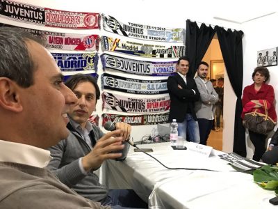 Juventinità, mass media e complottismo. Zampini a Nardò: «Odiati perché vincenti» - Corriere Salentino