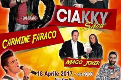 Il Ciakky Show a Monteroni con Carmine Faraco e Piero Ciakky - Corriere Salentino