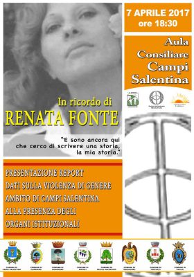 "In ricordo di Renata Fonte", a Campi Salentina si presenta il report dati sulla violenza di genere - Corriere Salentino
