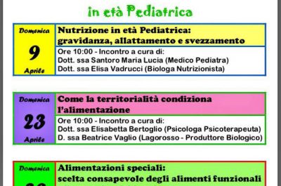 Una rassegna di incontri domenicali sull'alimentazione pediatrica a Palazzo Turrisi - Corriere Salentino