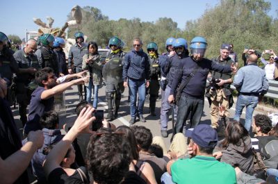 Tap: stop all'espianto, i camion tornano indietro - Corriere Salentino