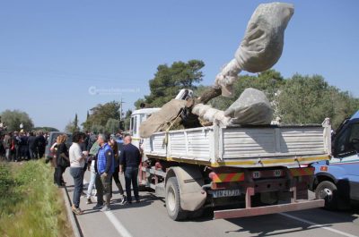 Tap: stop all'espianto, i camion tornano indietro - Corriere Salentino