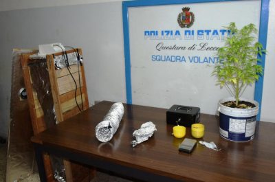 In casa con "estranei" ed una serra per la marijuana: denunciato - Corriere Salentino