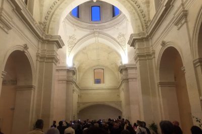 La ferita è rimarginata: al posto del muro che copriva l'abbandono, rinasce lo splendido Convento degli Agostiniani - Corriere Salentino