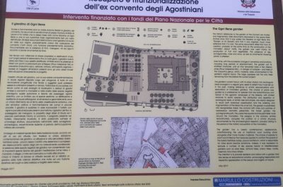 La ferita è rimarginata: al posto del muro che copriva l'abbandono, rinasce lo splendido Convento degli Agostiniani - Corriere Salentino