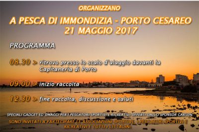 I pescatori di Porto Cesareo a "pesca di immondizia" - Corriere Salentino