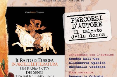 Quarto appuntamento con “Percorsi d’Autore”: Pompea Vergaro presenta il saggio “Un rapimento dei sensi tra mito e mistero” - Corriere Salentino
