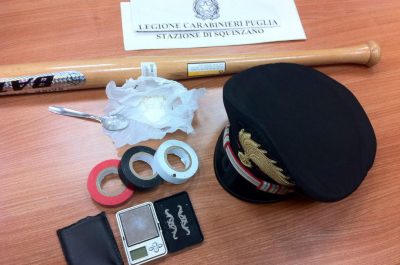 In auto una mazza da baseball, in casa cocaina: arrestato 22enne - Corriere Salentino