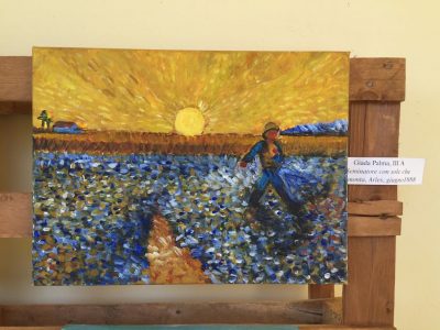 Van Gogh a Veglie: omaggio degli studenti al grande pittore - Corriere Salentino