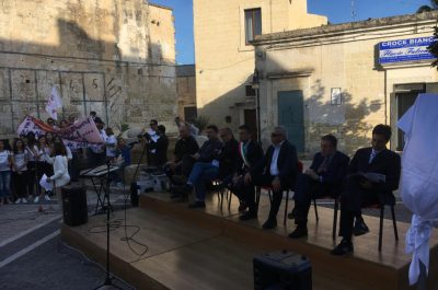 Via Peppino Impastato per la scuola di Merine, Cataldo Motta: "Gli Italiani popolo che dimentica, i ragazzi devono sapere" - Corriere Salentino