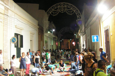 Infiorata di sale in onore di San Vito Martire - Corriere Salentino