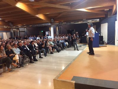 L'ultimo saluto da sindaco di Paolo Perrone: «Voglio continuare a dare una mano a Lecce». Ma il futuro è a Roma - Corriere Salentino