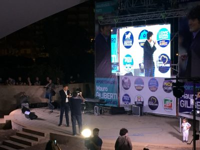 Campagna elettorale chiusa: in sei in corsa. Ecco le foto degli ultimi comizi - Corriere Salentino