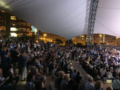 Campagna elettorale chiusa: in sei in corsa. Ecco le foto degli ultimi comizi - Corriere Salentino