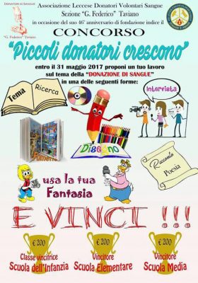 A Taviano piccoli donatori crescono - Corriere Salentino