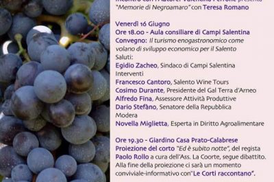 Oltre la Vite, laddove l’arte incontra la cultura all’insegna della buona tavola e del buon vino - Corriere Salentino
