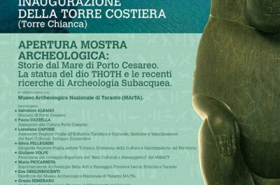 Il Dio Thoth torna a Porto Cesareo: domenica 25 giugno l'inaugurazione della mostra archeologica - Corriere Salentino