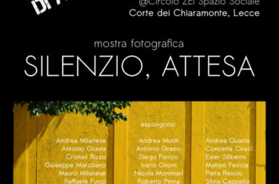 “Silenzio, Attesa”, il gruppo fotografico Diaframma Zero in mostra allo Zei Spazio Sociale - Corriere Salentino
