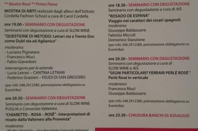 “Roséxpo”, al Carlo V di Lecce la IV edizione del Salone Internazionale dei vini rosati - Corriere Salentino