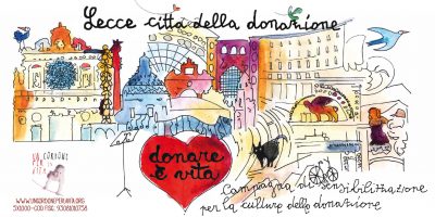 "Donare è vita", campagna di sensibilizzazione per Lecce città della donazione - Corriere Salentino