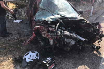 Tragedia sulle strade, tre mortali in poche ore: muoiono due donne ed un centauro - Corriere Salentino