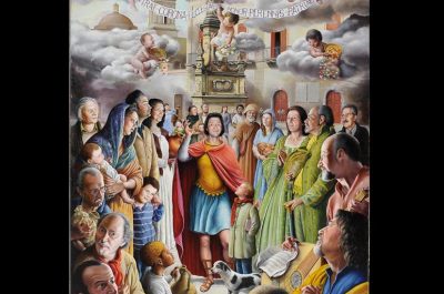 Le storie di San Vito Martire di Roberto Buttazzo esposte a Lequile - Corriere Salentino