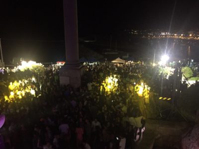 Lunga attesa e il brevissimo spettacolo della cascata monumentale di Santa Maria di Leuca - Corriere Salentino