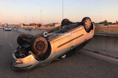 Incidente sulla Tangenziale Est: miracolosamente illesa un'intera famiglia - Corriere Salentino