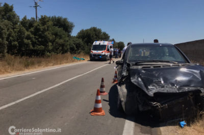 L'auto si ribalta alle porte di Trepuzzi, muore una 19enne di Surbo: andava ad un matrimonio col fidanzato - Corriere Salentino